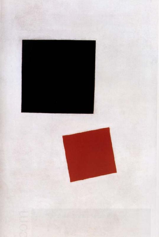 Kasimir Malevich Black Square and Red Square oil painting picture